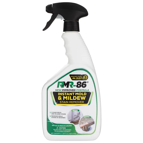 Mold and Mildew stain remover from tile and grout