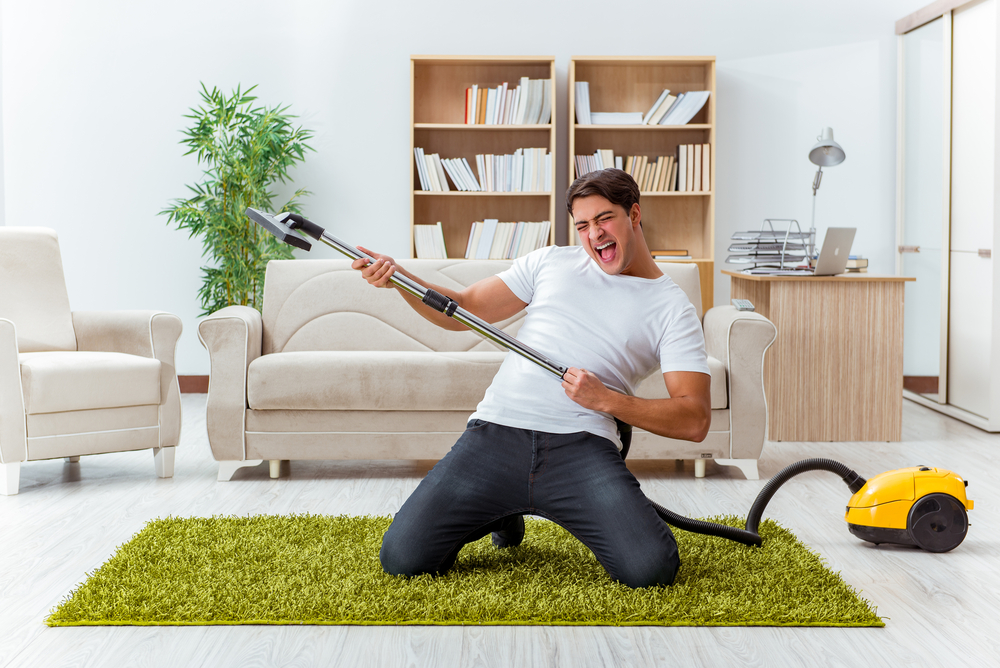 vacuum your carpets regularly 