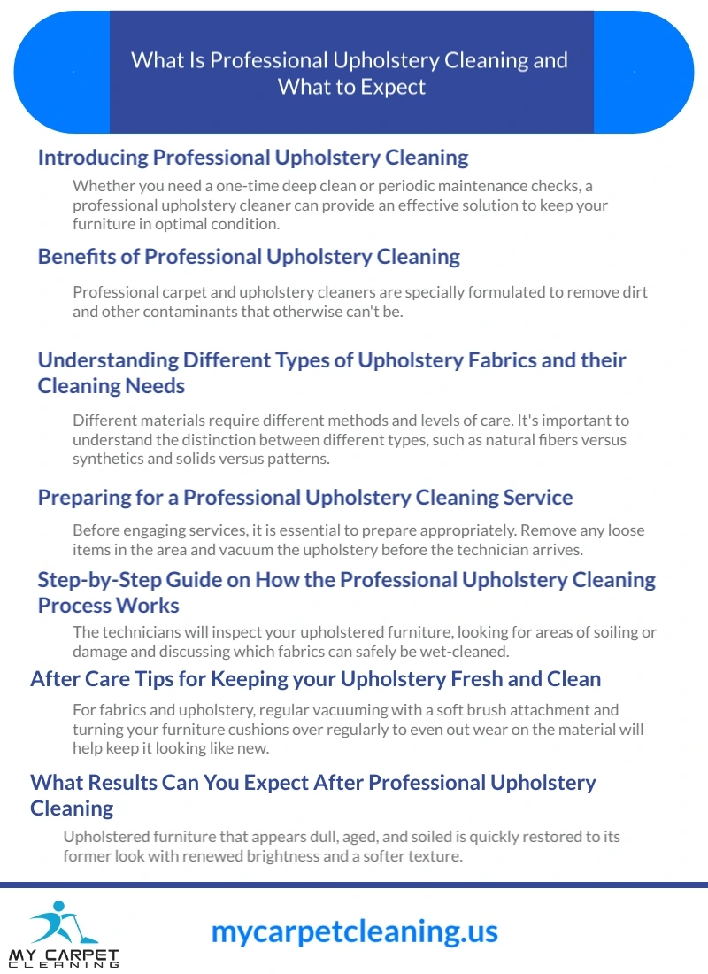 What Is Professional Upholstery Cleaning and What to Expect